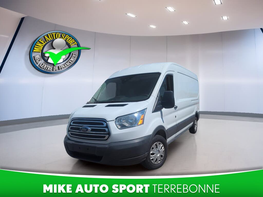 White 2016 Ford Transit Cargo Van Rear-Wheel Drive Automatic