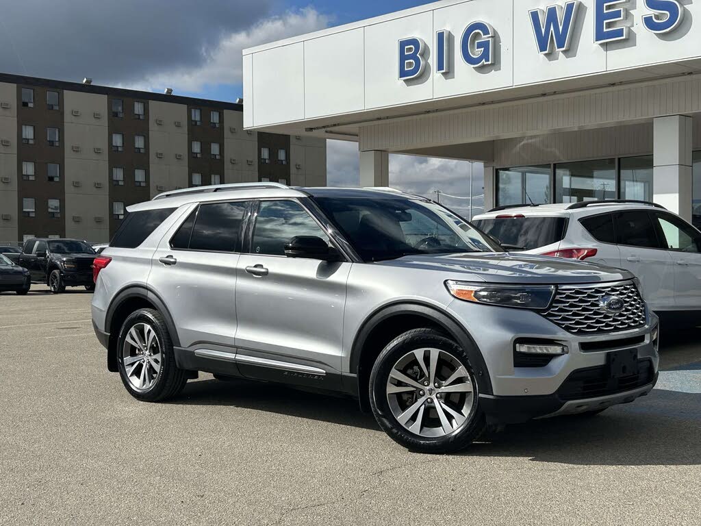 Silver 2020 Ford Explorer SUV / Crossover All-Wheel Drive Automatic