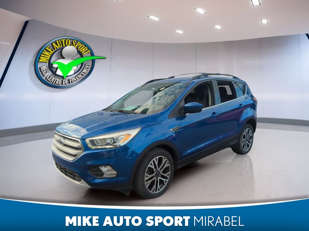 Blue 2017 Ford Escape SUV / Crossover All-Wheel Drive Automatic
