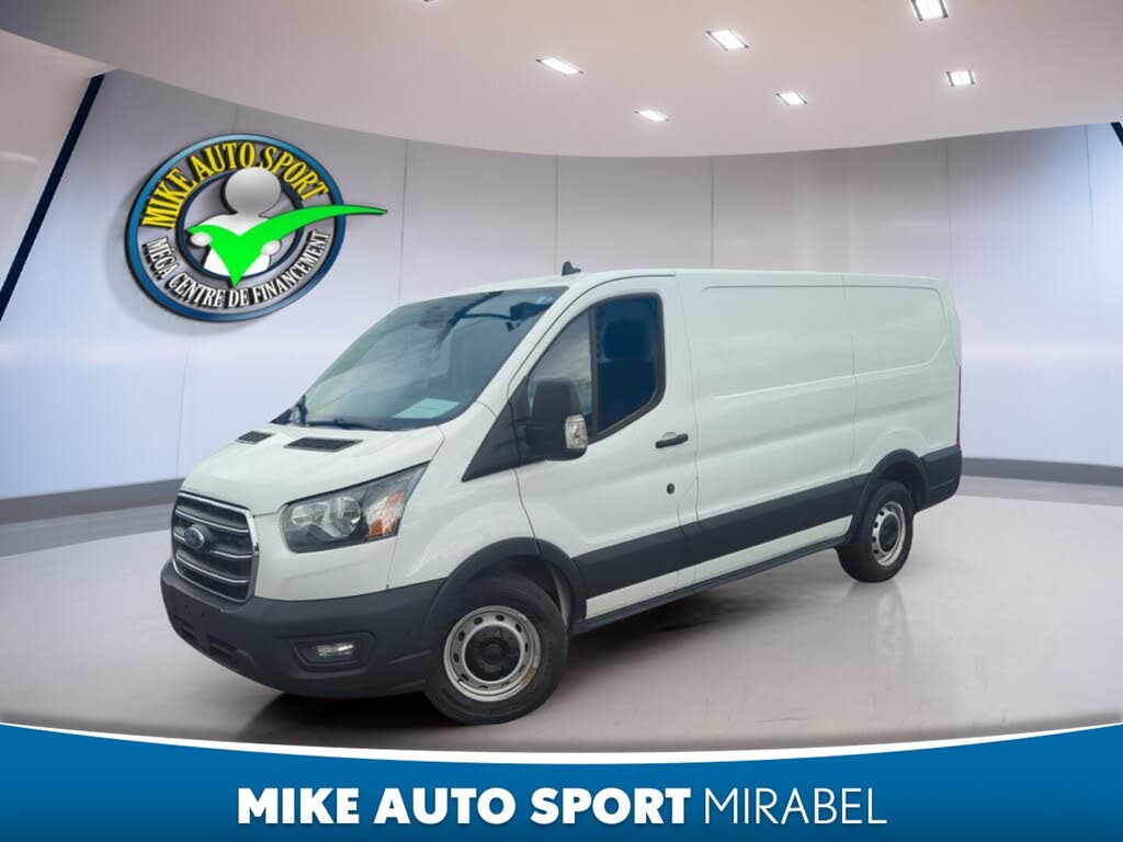 White 2020 Ford Transit Cargo Van Rear-Wheel Drive Automatic