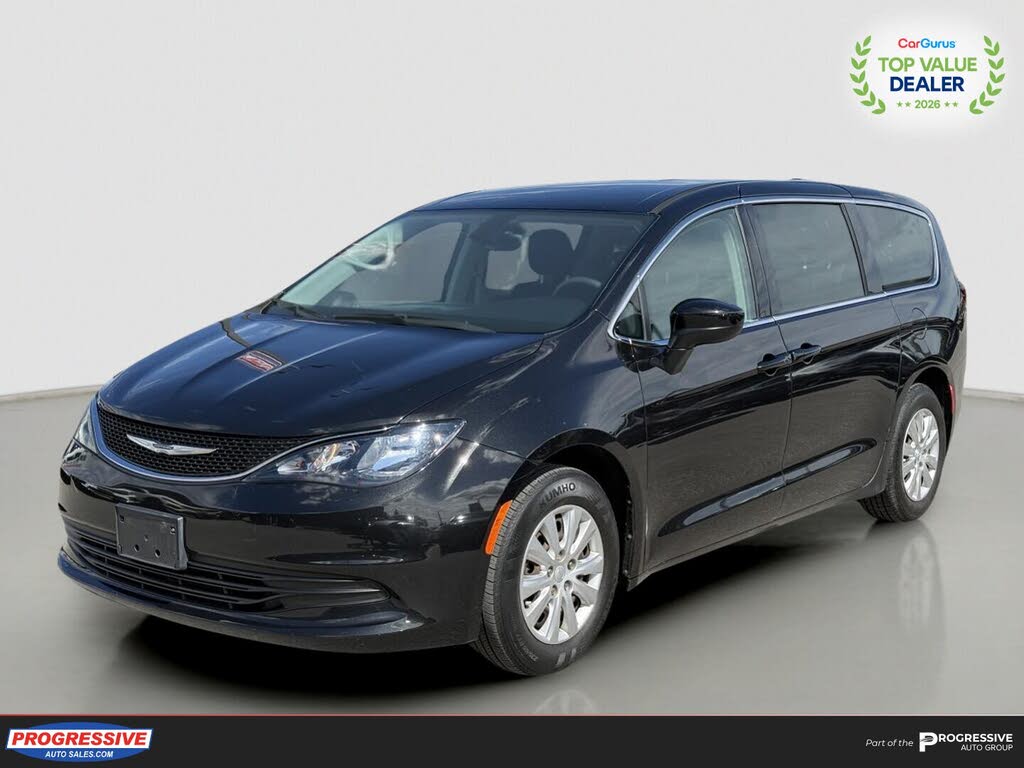 Black 2017 Chrysler Pacifica Minivan Front-Wheel Drive Automatic