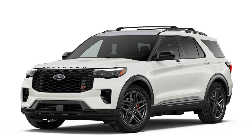 STAR WHITE MET TRI-COAT 2026 Ford Explorer SUV / Crossover All-Wheel Drive Automatic