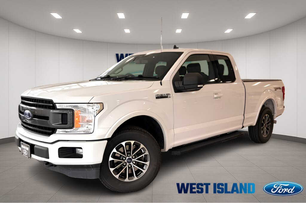 White 2019 Ford F-150 Pickup Truck Four-Wheel Drive Automatic