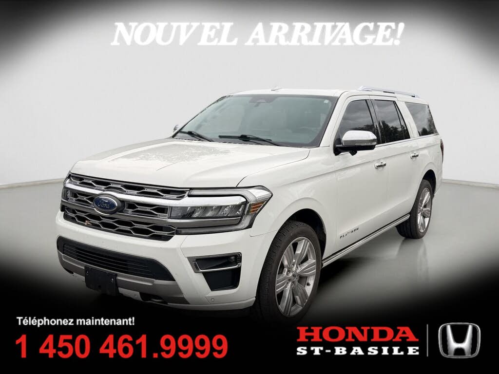 White 2023 Ford Expedition SUV / Crossover Four-Wheel Drive Automatic