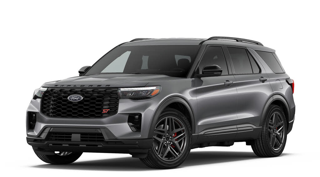 Gray (Carbonized Grey Metallic) 2026 Ford Explorer SUV / Crossover All-Wheel Drive Automatic