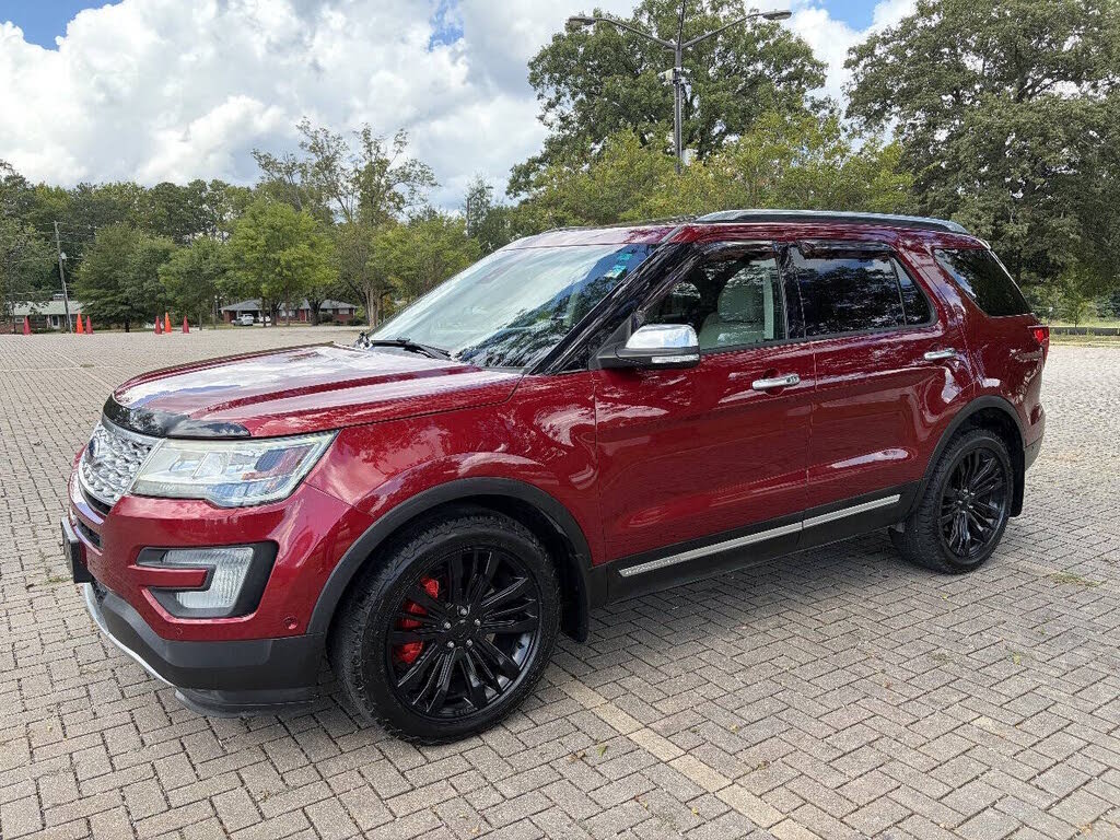 Ruby Red Metallic Tinted Clearcoat 2016 Ford Explorer SUV / Crossover All-Wheel Drive 6-Speed Automatic