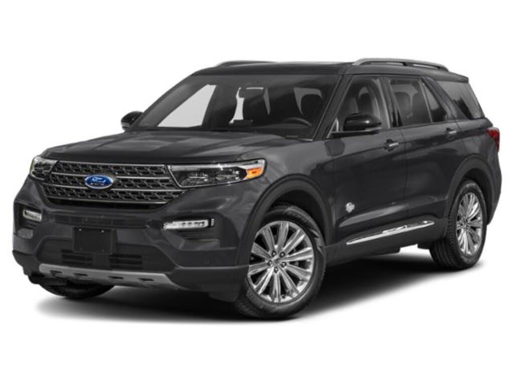 Gray 2022 Ford Explorer SUV / Crossover All-Wheel Drive Automatic