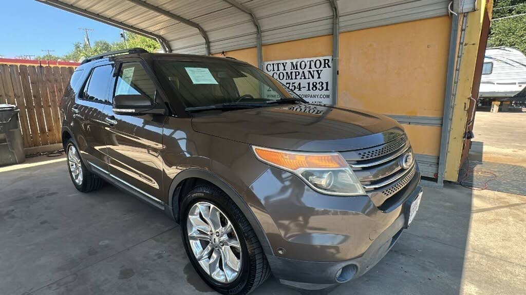 Caribou Metallic 2015 Ford Explorer SUV / Crossover Front-Wheel Drive Automatic