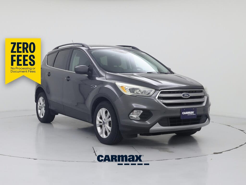 Gray 2017 Ford Escape SUV / Crossover Front-Wheel Drive Automatic