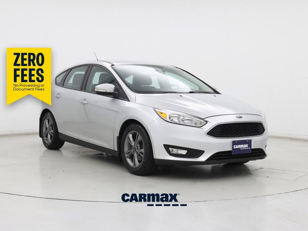 Silver 2016 Ford Focus Hatchback Front-Wheel Drive Manual