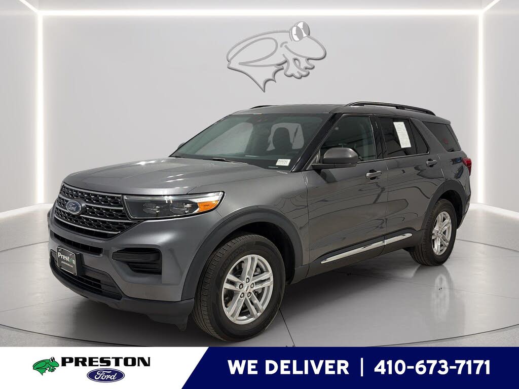 Carbonized Gray 2023 Ford Explorer SUV / Crossover All-Wheel Drive Automatic