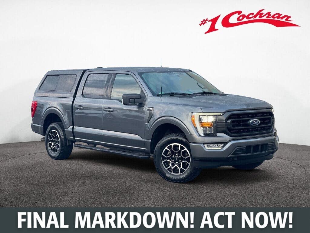 Carbonized Gray 2022 Ford F-150 Pickup Truck Four-Wheel Drive Automatic