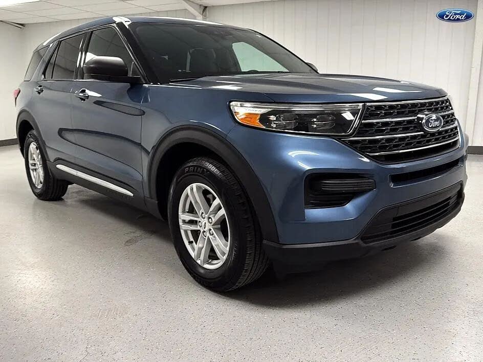 Blue 2020 Ford Explorer SUV / Crossover All-Wheel Drive Automatic