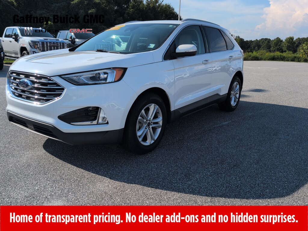 Oxford White 2020 Ford Edge SUV / Crossover Front-Wheel Drive 8-Speed Automatic