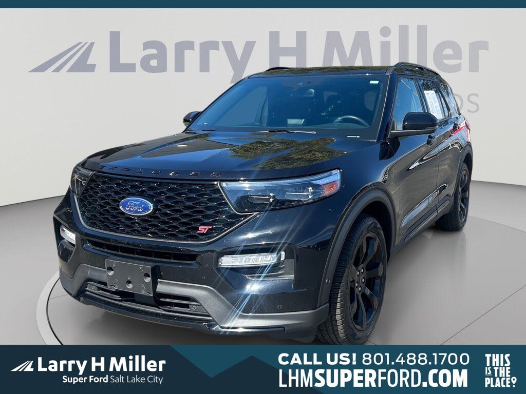Black 2020 Ford Explorer SUV / Crossover All-Wheel Drive Automatic
