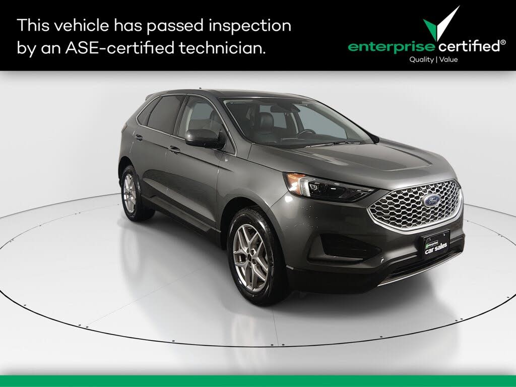 Gray 2024 Ford Edge SUV / Crossover All-Wheel Drive Automatic