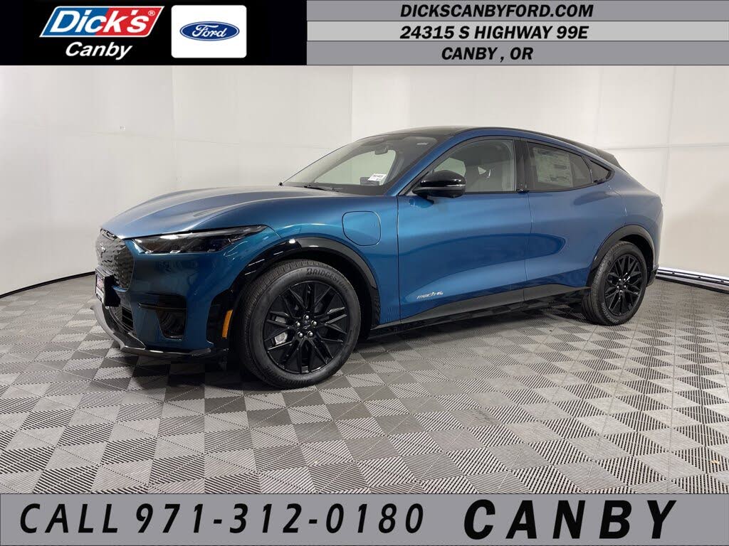 Blue 2026 Ford Mustang Mach-E SUV / Crossover All-Wheel Drive Automatic