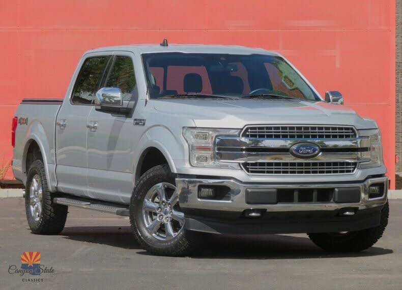 Ingot Silver 2019 Ford F-150 Pickup Truck Four-Wheel Drive Automatic