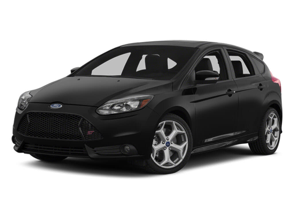 Black 2014 Ford Focus Hatchback Front-Wheel Drive Manual