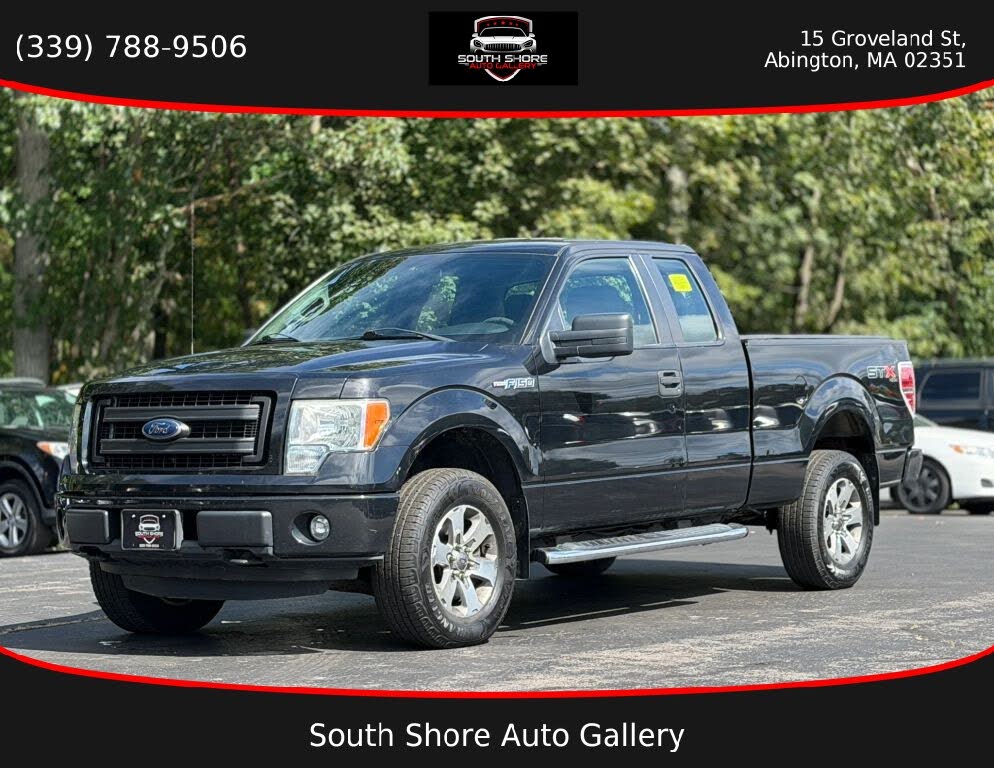 Black 2013 Ford F-150 Pickup Truck Four-Wheel Drive 6-Speed Automatic