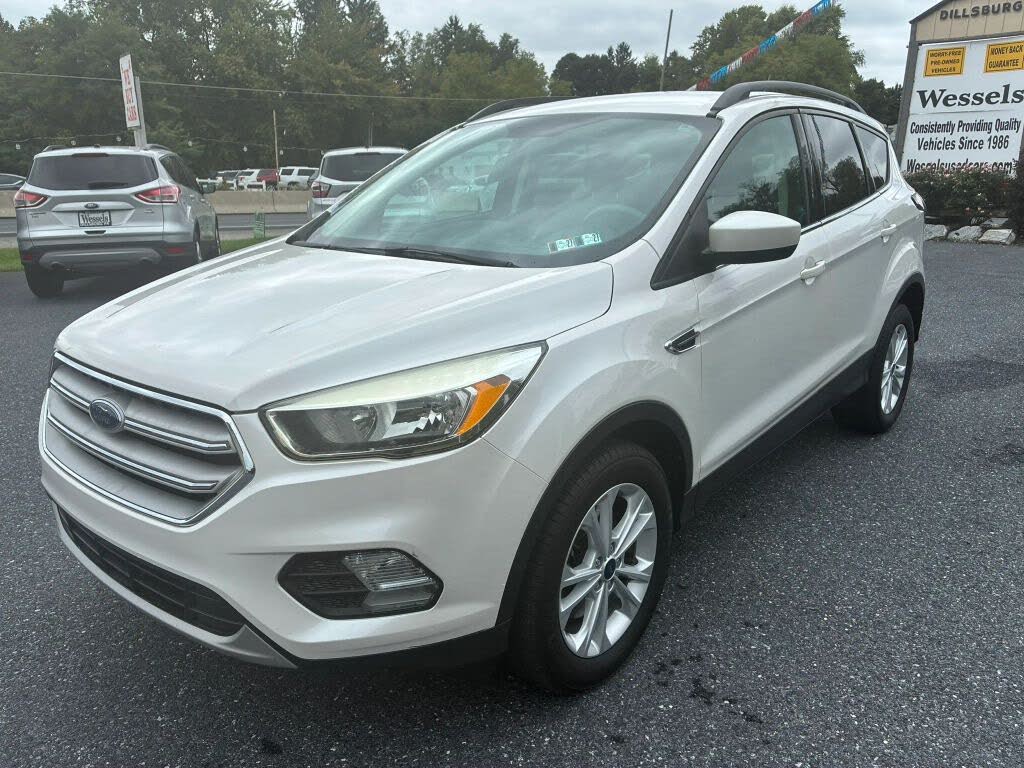 White 2018 Ford Escape SUV / Crossover All-Wheel Drive 6-Speed Automatic