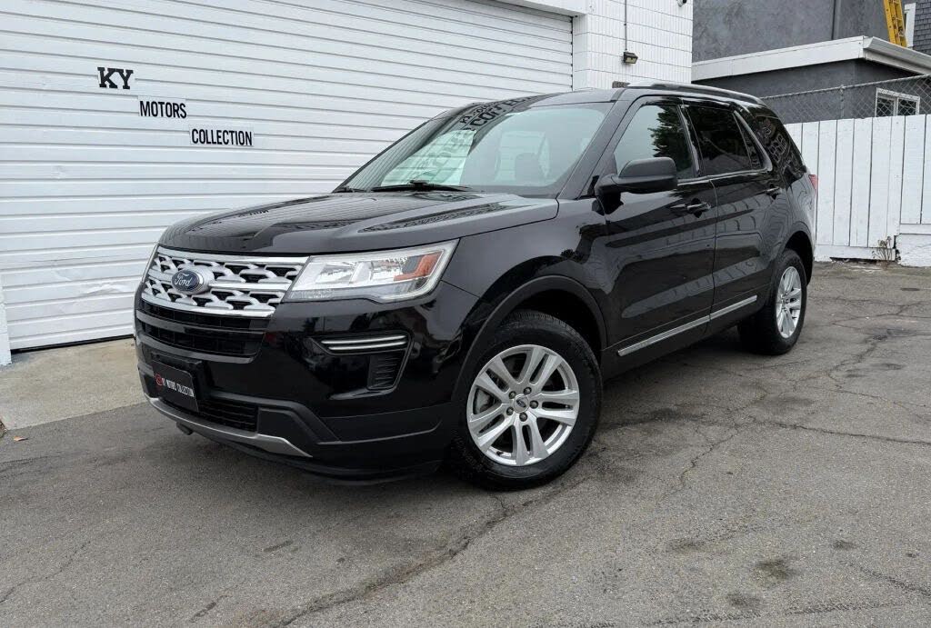 Black 2019 Ford Explorer SUV / Crossover All-Wheel Drive 6-Speed Automatic