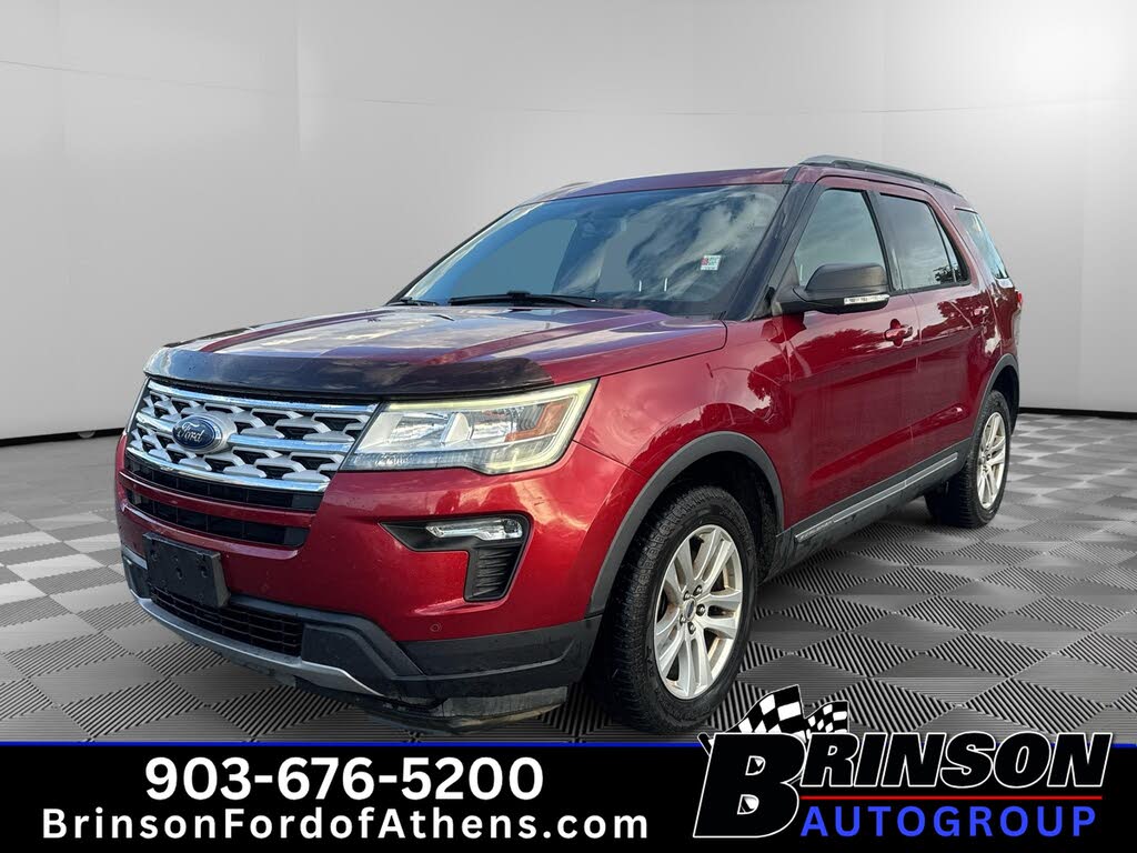 Ruby Red Metallic Tinted Clearcoat 2019 Ford Explorer SUV / Crossover All-Wheel Drive 6-Speed Automatic