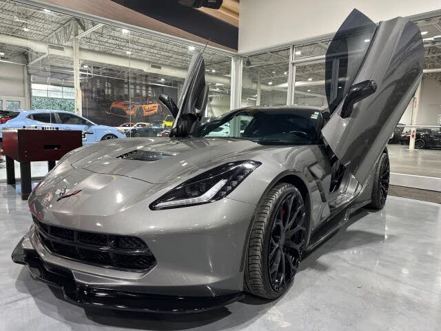 Shark Gray Metallic 2016 Chevrolet Corvette Coupe Rear-Wheel Drive Manual