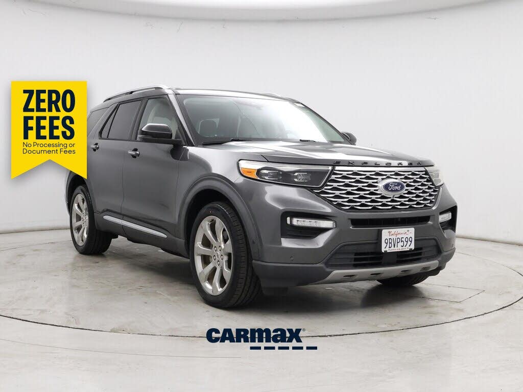 Gray 2020 Ford Explorer SUV / Crossover All-Wheel Drive Automatic