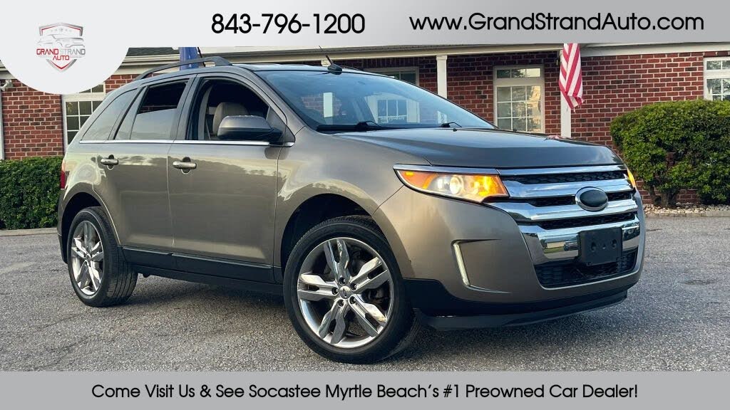 Brown 2013 Ford Edge SUV / Crossover Front-Wheel Drive 6-Speed Automatic