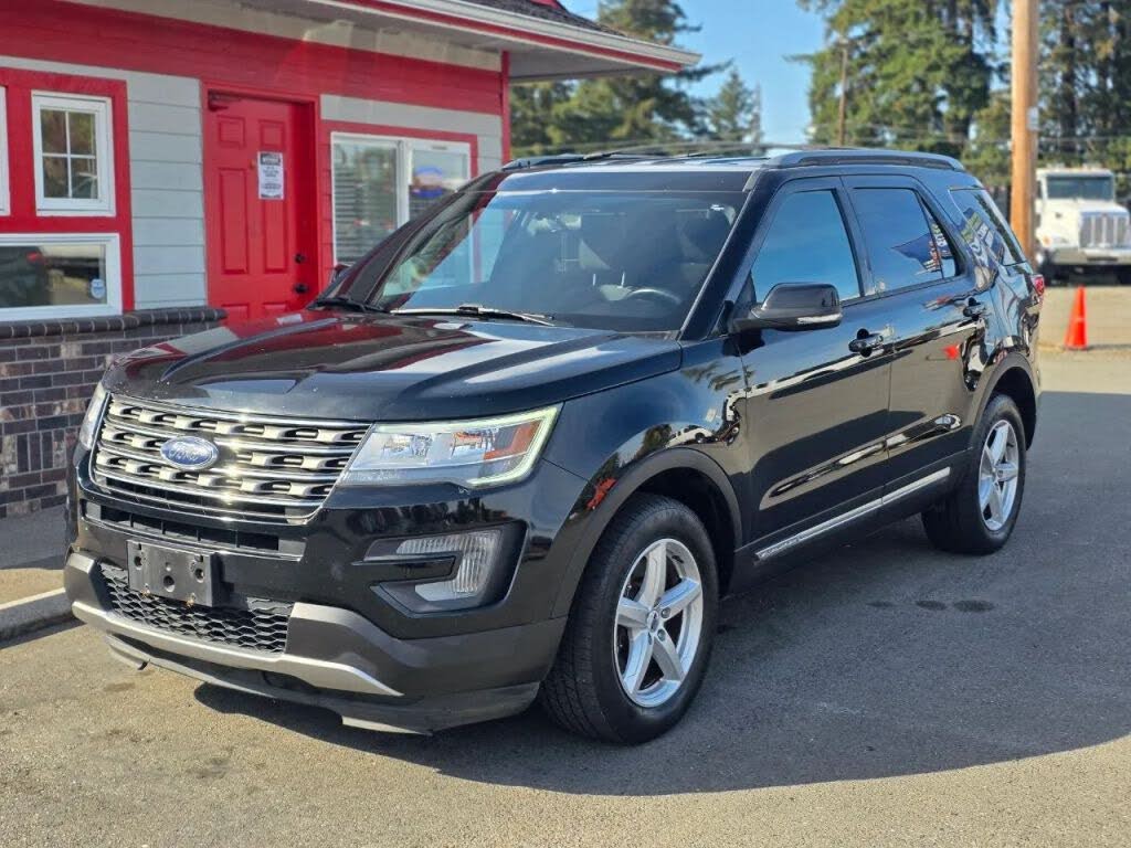 Black 2017 Ford Explorer SUV / Crossover All-Wheel Drive 6-Speed Automatic