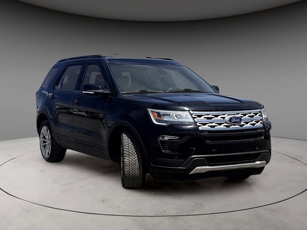 Black 2018 Ford Explorer SUV / Crossover All-Wheel Drive Automatic