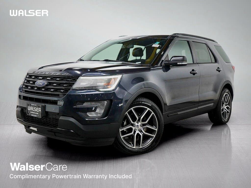 Gray 2017 Ford Explorer SUV / Crossover All-Wheel Drive Automatic