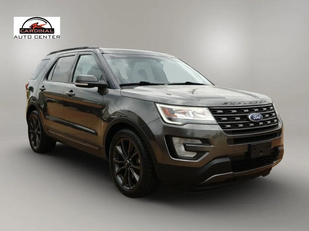 Gray 2017 Ford Explorer SUV / Crossover Front-Wheel Drive 6-Speed Automatic