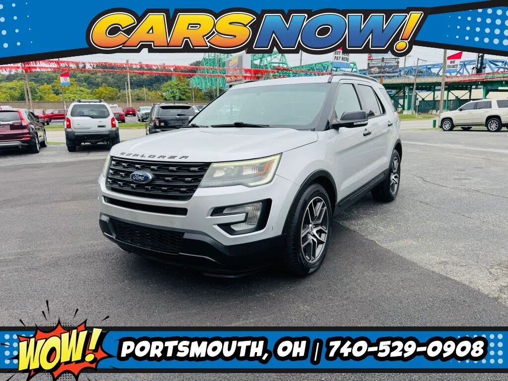 Silver 2016 Ford Explorer SUV / Crossover All-Wheel Drive 6-Speed Automatic