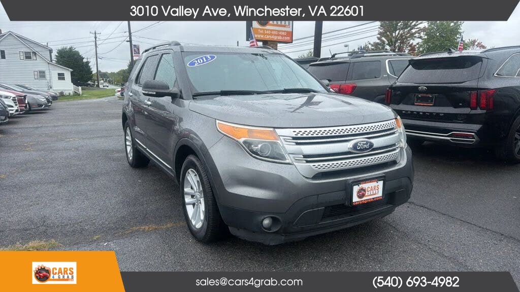 Gray 2013 Ford Explorer SUV / Crossover Front-Wheel Drive 6-Speed Automatic