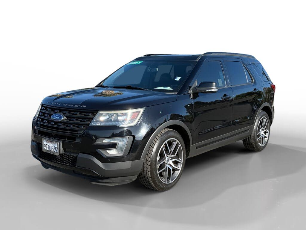 Black 2016 Ford Explorer SUV / Crossover All-Wheel Drive Automatic