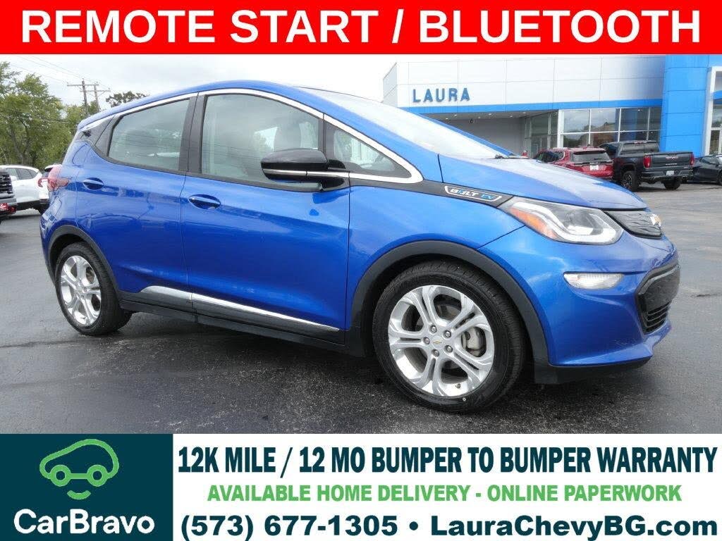 Kinetic Blue Metallic 2020 Chevrolet Bolt EV Wagon Front-Wheel Drive Automatic