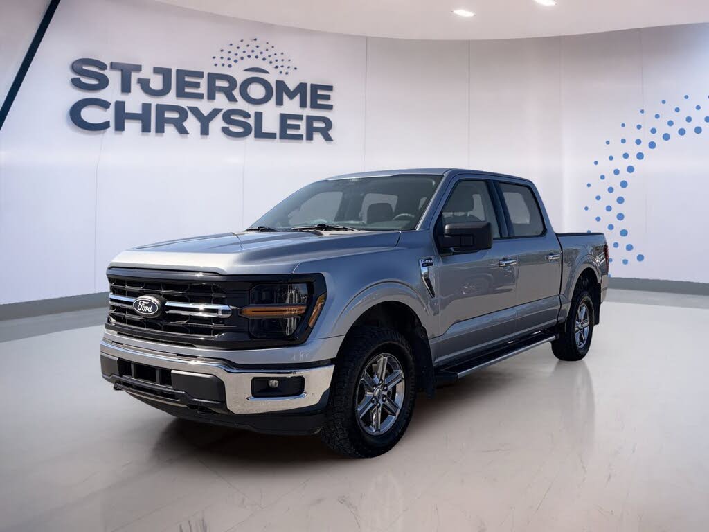 Gray 2025 Ford F-150 Pickup Truck Four-Wheel Drive Automatic