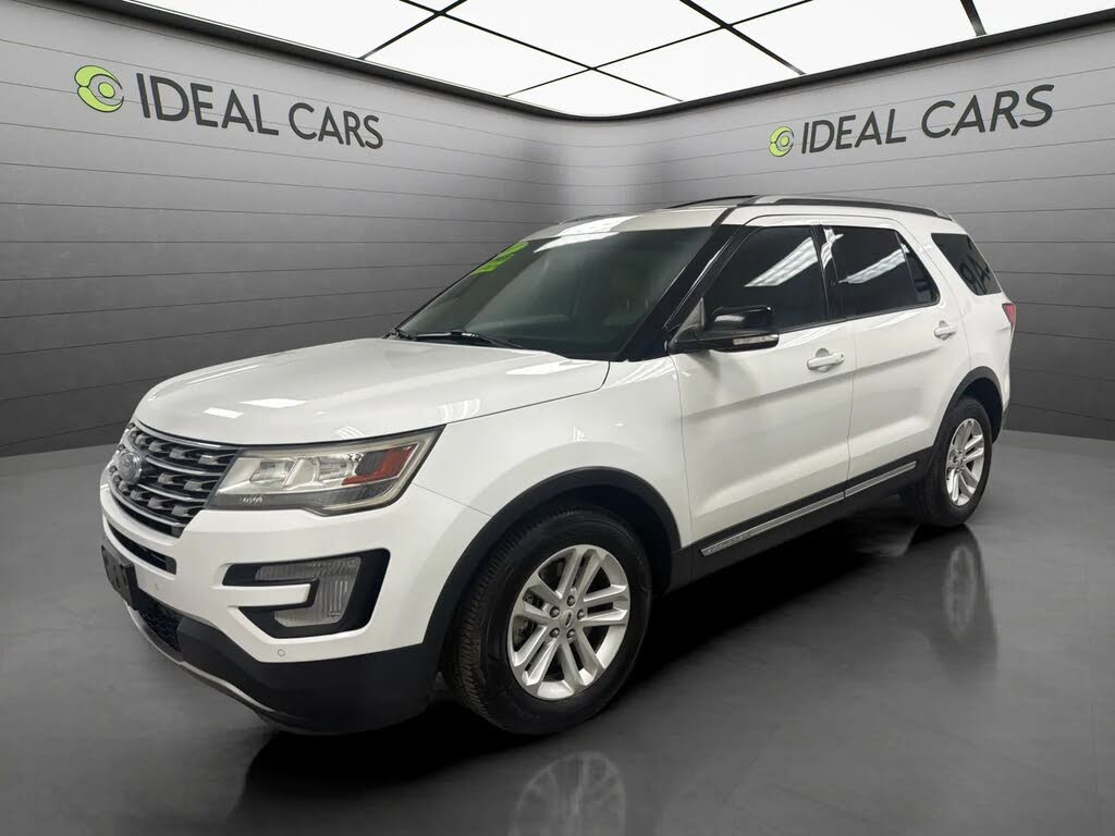White 2017 Ford Explorer SUV / Crossover Front-Wheel Drive 6-Speed Automatic