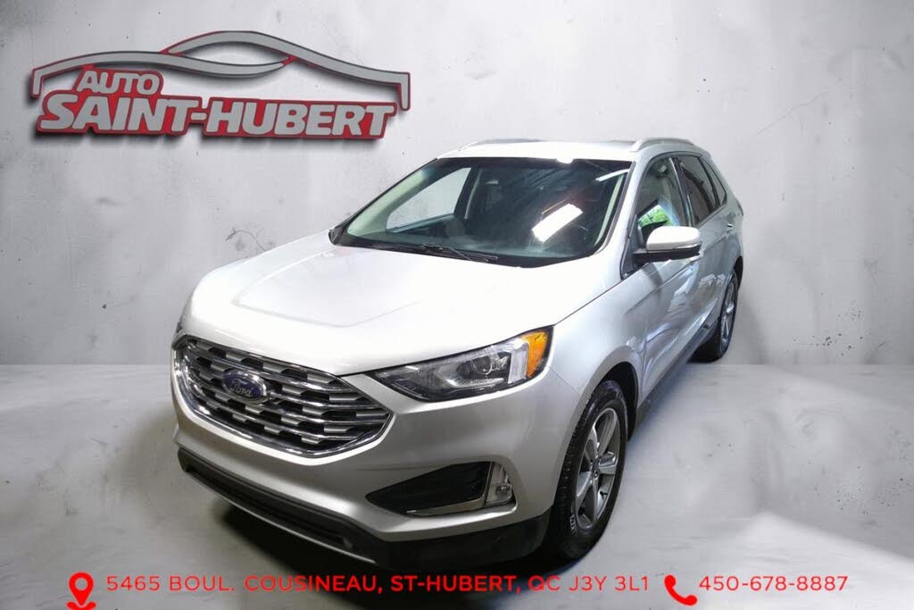 Silver 2019 Ford Edge SUV / Crossover All-Wheel Drive Automatic