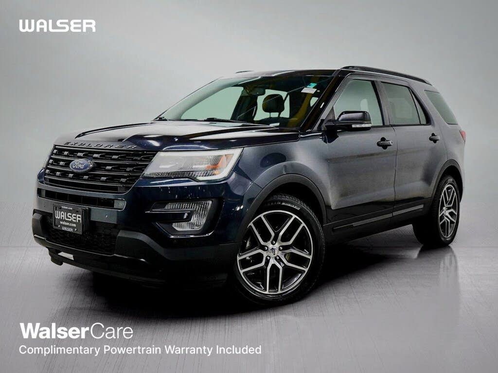 Gray 2017 Ford Explorer SUV / Crossover All-Wheel Drive Automatic