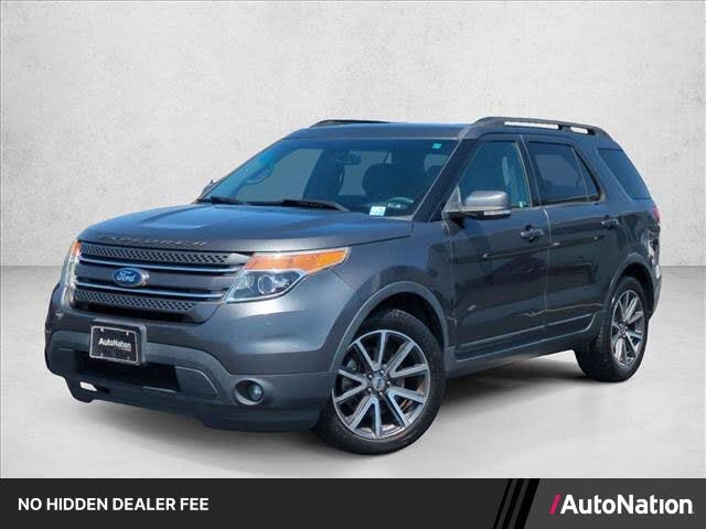 Gray (Magnetic Metallic) 2015 Ford Explorer SUV / Crossover Front-Wheel Drive 6-Speed Automatic