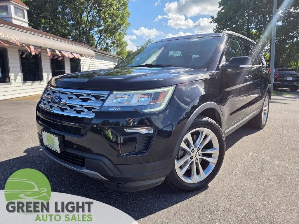 Shadow Black 2018 Ford Explorer SUV / Crossover All-Wheel Drive 6-Speed Automatic