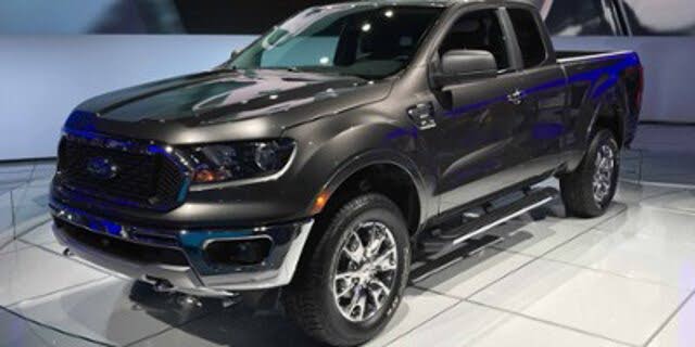 Shadow Black 2020 Ford Ranger Pickup Truck Four-Wheel Drive Automatic