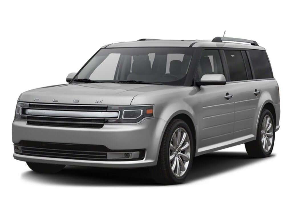White 2016 Ford Flex SUV / Crossover All-Wheel Drive Automatic
