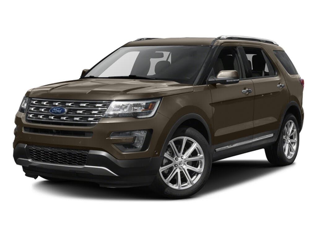 White 2016 Ford Explorer SUV / Crossover Front-Wheel Drive Automatic