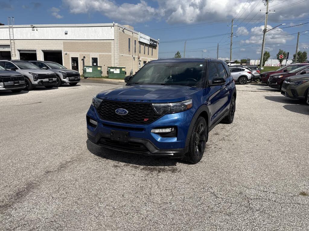Black 2020 Ford Explorer SUV / Crossover All-Wheel Drive Automatic