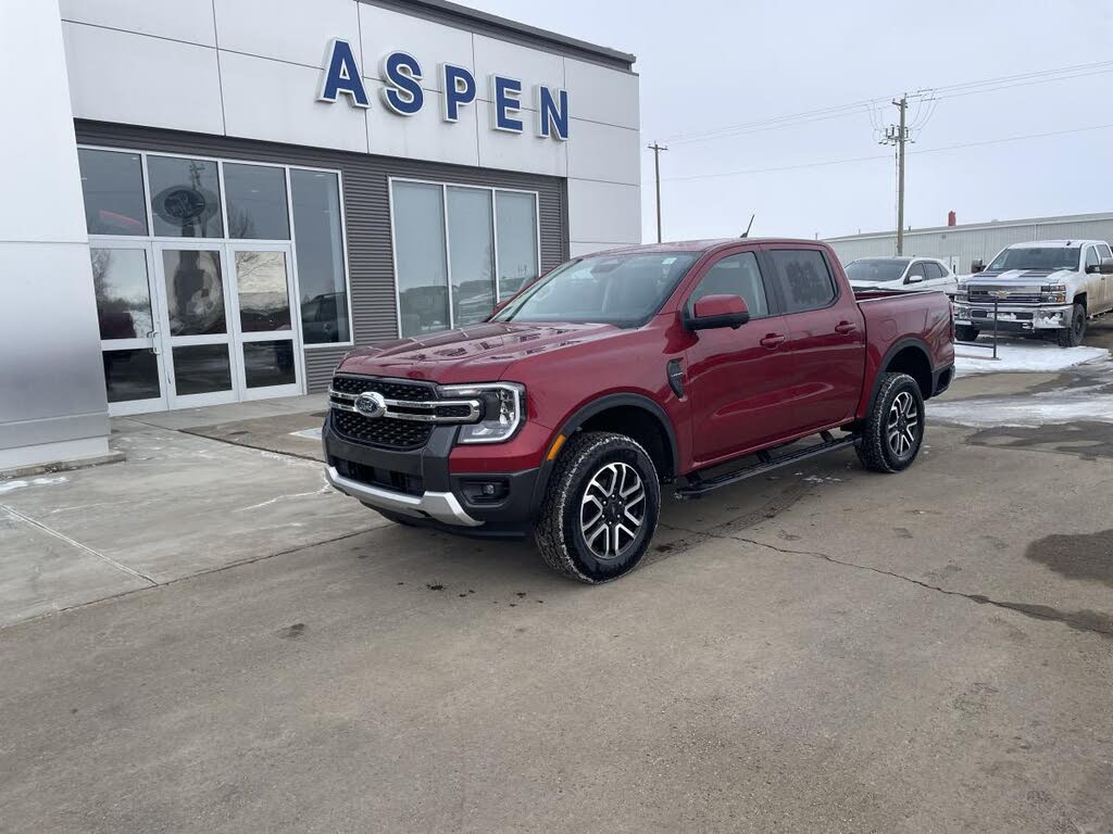 Ruby Red Metallic Tinted Clearcoat (RR) 2026 Ford Ranger Pickup Truck Four-Wheel Drive Automatic