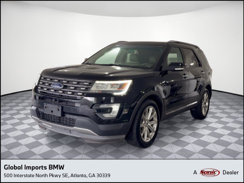 Black 2016 Ford Explorer SUV / Crossover All-Wheel Drive Automatic
